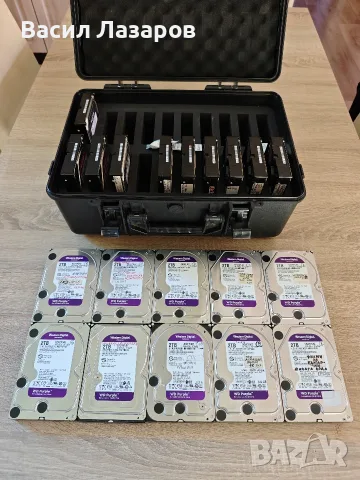 Твърди дискове WESTERN DIGITAL PURPLE с капацитет 2TB модел WD20PURZ