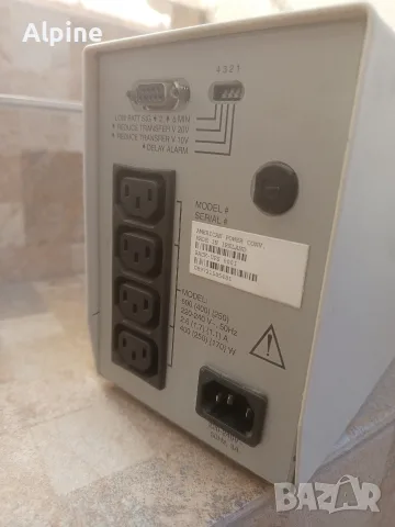 ЮПС APC Back-UPS CS 600, снимка 4 - UPS захранвания - 55970584