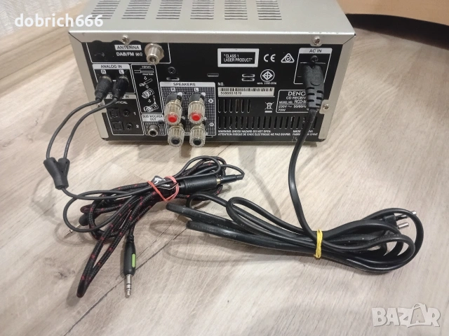 Усилвател Denon rcd-m40dab USB Aux , снимка 4 - Ресийвъри, усилватели, смесителни пултове - 53749394
