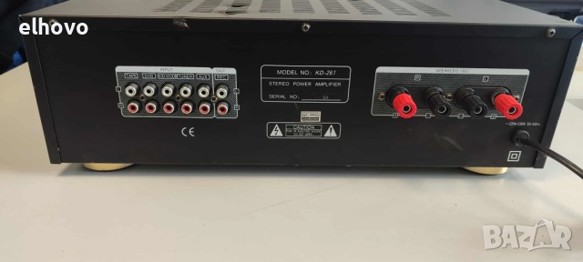 Стерео усилвател Conrad KD-261, снимка 3 - Ресийвъри, усилватели, смесителни пултове - 52441611