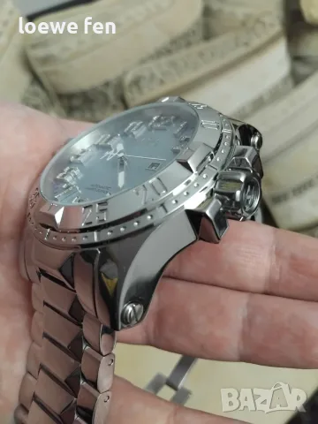 Invicta 33789 - 54,5 мм Швейцарски Автомат с Истински Диаманти!, снимка 4 - Мъжки - 56155096