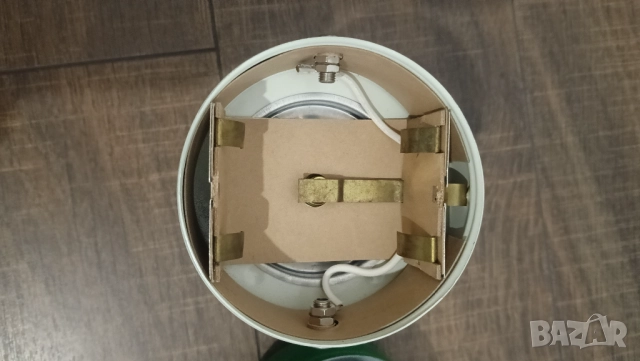 ретро къмпинг лампа преносима соц немска батерия крушка, снимка 7 - Антикварни и старинни предмети - 52636672