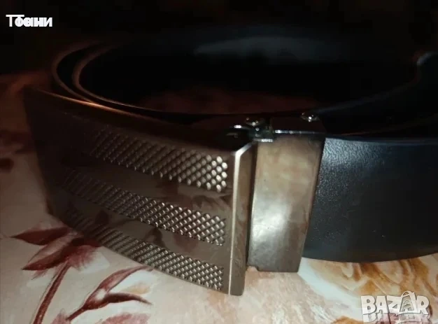 Нов Стилен Мъжки Колан Изцяло от Естествена Кожа 130см., снимка 7 - Колани - 53686097