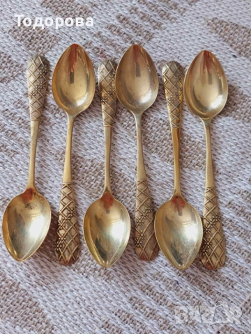 СССР сребърни лъжици-три комплекта. Сребро 875 проба.