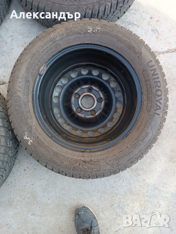 Неразличими от нови зимни гуми Uniroyal с джанти 15, снимка 14 - Гуми и джанти - 44658543