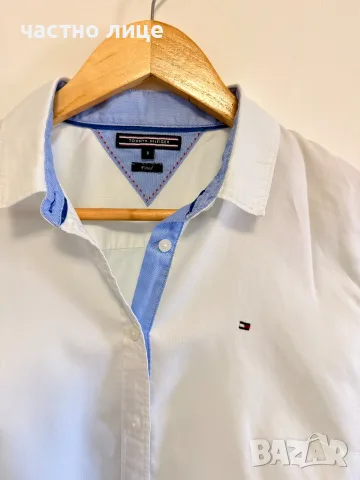 Прекрасна бяла риза Tommy Hilfiger, снимка 6 - Ризи - 55808975