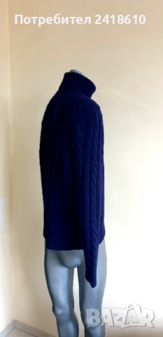 POLO Ralph Lauren Cable Wool / POLO Mens Size М НОВО! ОРИГИНАЛ! Мъжки Пуловер Поло!, снимка 12 - Пуловери - 52584528