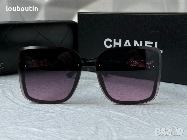 CH 2024 дамски слънчеви очила с лого квадратни , снимка 6 - Слънчеви и диоптрични очила - 44657871