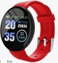 Смарт часовник-D18 Smart Watch червен