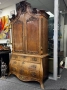 Антикварен гардероб с богата дърворезба - масивно дърво, снимка 2