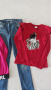 Детски комплект-дънки и блузки, снимка 4