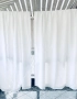 Две бели ленени (100%) пердета 2 броя, снимка 12