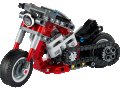 LEGO Technic 42132 Chopper, ЛЕГО Мотоциклет Чопър, 163 части, 6+, снимка 2