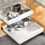 Комплект 2 разтегателни органайзера за шкаф, 31,5–53 см, снимка 1
