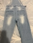skinny denim dungarees, снимка 5