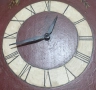 Немски Рисуван Стенен Часовник, снимка 3