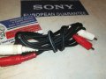 ЯПОНСКИ КАБЕЛ RCA-STEREO 95СМ 2607231231, снимка 2