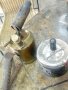 Малка бензиноеа горелка от месинг, снимка 7