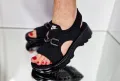 Nike черни дамски сандали , снимка 3
