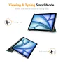 iPad Air 13 (2025) / (2024) Trifold Stand Cover PU Leather+PC Кожен Калъф и Протектор, снимка 5