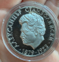 Сребърна монета 5 лева 1974 г. Александър Стамболийск, снимка 1
