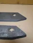 Комплект От Два Броя Стари Ковани Лемежи За Плуг., снимка 3