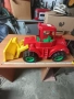 Лот Детски играчки трактор и фадрома, снимка 2
