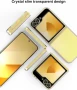 Прозрачен Кейс за Samsung Galaxy Z Flip7 FE от две части, снимка 3