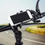 Въртяща поставка за смартфон за мотор велосипед и скутер, снимка 5