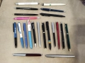 Лот -16лв (стари химикалки и писалка ,за нови пълнители са!), снимка 11