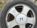 Джанти 4/100/14 Honda CRX VTI гуми 185/60/14, снимка 4