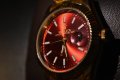 Rolex Oyster Perpetual Date Quartz - Златно с Червено, снимка 4