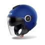 Онлайн Промо Airoh Скутерска каска Helyos Color Blue Matt, снимка 2