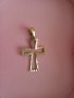Сребърен кръст с позлата , снимка 4
