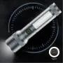 Акумулаторен LED фенер 10W със странична сигнална светлина, снимка 6
