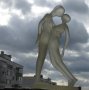 Любов, целувка -  фигура от акрил, статуетка, снимка 1 - Статуетки - 39489889