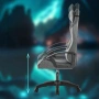 Ергономичен геймърски офис стол с лумбална и шийна опора – комфорт за игра и работа без умора!, снимка 4