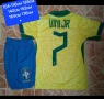 Бразилия 💛⚽️детско юношеска футболни екипи NEYMAR JR 10 VINI.JR 7, снимка 7