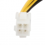 Преходник от 4-пина към 8-пина захранване Digital One SP00365 20см 4/8 power cable, снимка 3