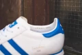 Adidas Originals ROM Leather White Blue Чисто Нови Ест Кожа UK8 / EU42, снимка 7