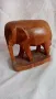 малка дървена  пластика на слон- 3 бр., снимка 2