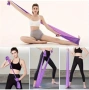 Комплект от 3 еластични ленти за Йога, Пилатес, снимка 1