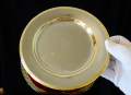 Посребрена чиния Версаче,позлата. , снимка 1 - Чинии - 36213375