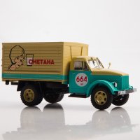 ГАЗ 51А 1955 - мащаб 1:43 на Наши Грузовики моделът е нов в кутия, снимка 8 - Колекции - 40516655