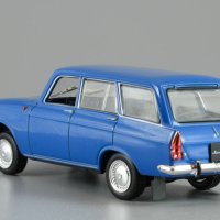 Москвич 427 Комби 1967 - мащаб 1:43 на DeAgostini моделът е нов в блистер, снимка 4 - Колекции - 40589848