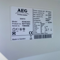 Хладилник AEG - Охладител 180 см - С диспенсър за газирана вода, снимка 10 - Хладилници - 36239340