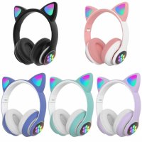 Котешки детски слушалки, снимка 1 - Bluetooth слушалки - 41936877