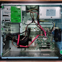 Марков настолен компютър HP Compaq Pro 6300 Microtower (i5-3450), снимка 1 - Работни компютри - 44919896