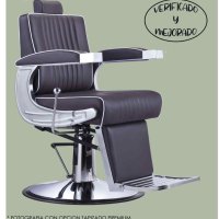 Бръснарски стол Novel - черен, снимка 2 - Бръснарски столове - 41505058