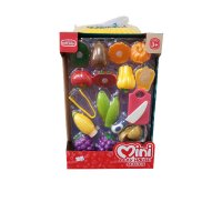 Комплект за рязане Плодове и зеленчуци, с прибори, в кутия Код: 03710/077272, снимка 1 - Играчки за стая - 39934894